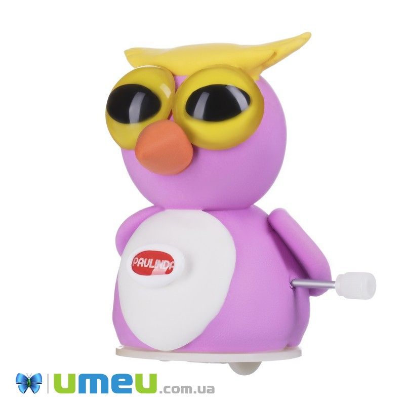 Маса для ліплення Paulinda Super Dough Running Race Сова заводний механізм (DIF-043515)