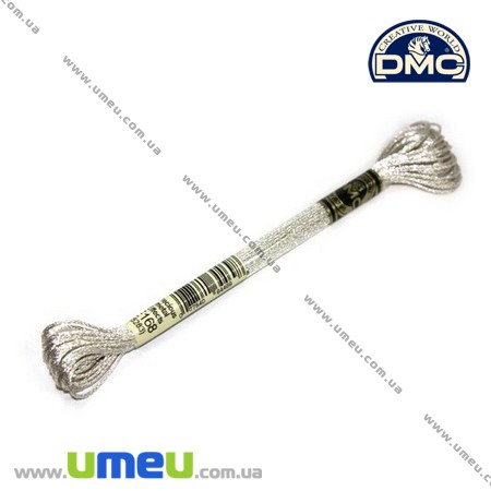 Муліне DMC Precious Metal E168, Срібло, Сяйво дорогоцінних металів (DMC-006336)