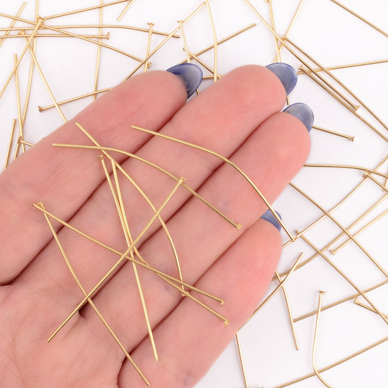 Гвоздики із нерж. сталі, 45 мм, Покриття 18 kt (STL-056250)