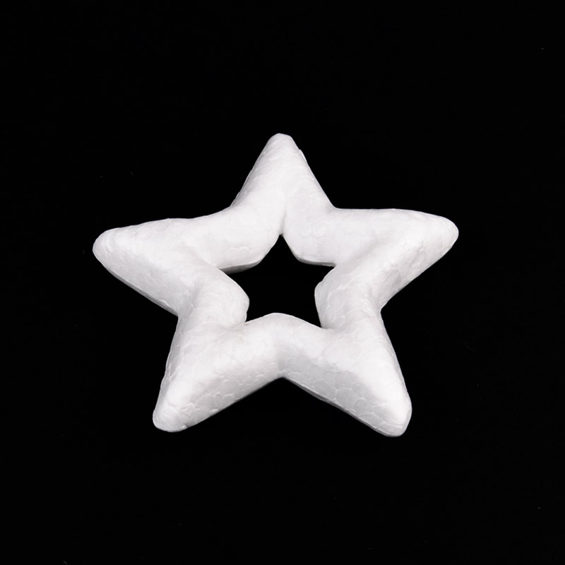 Зірочка пінопластова, 7,5х1,5 см (DEC-052498)