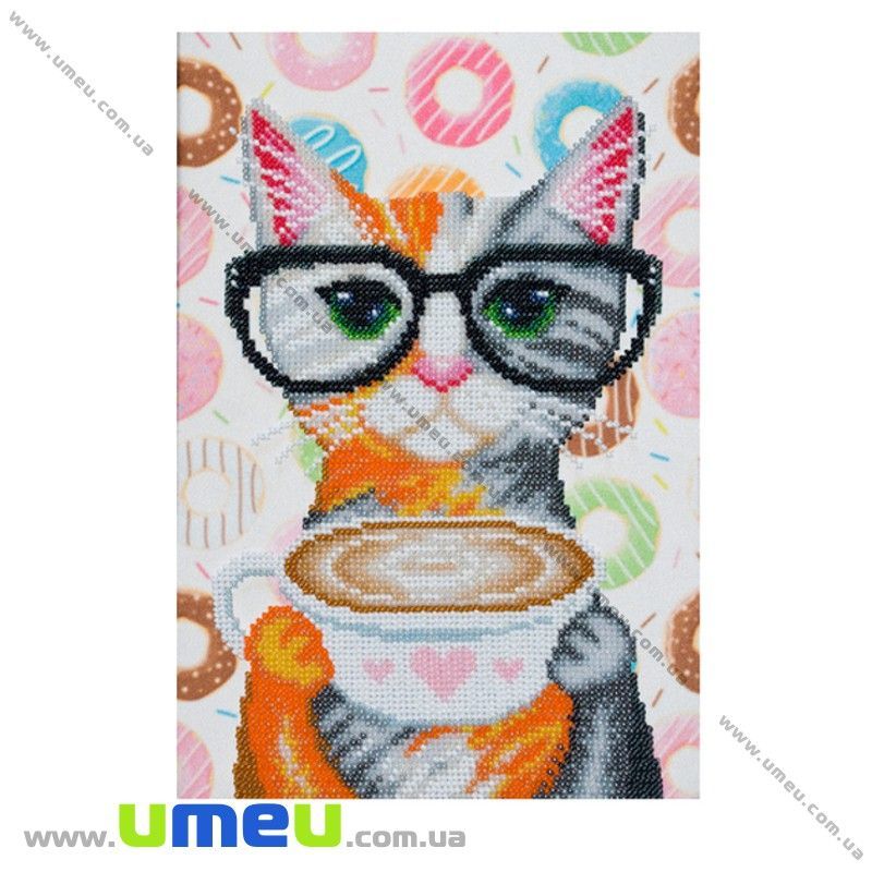 Схема для виш. бісером VDV, Кішка Т-756, 26х18 см (SXM-029313)