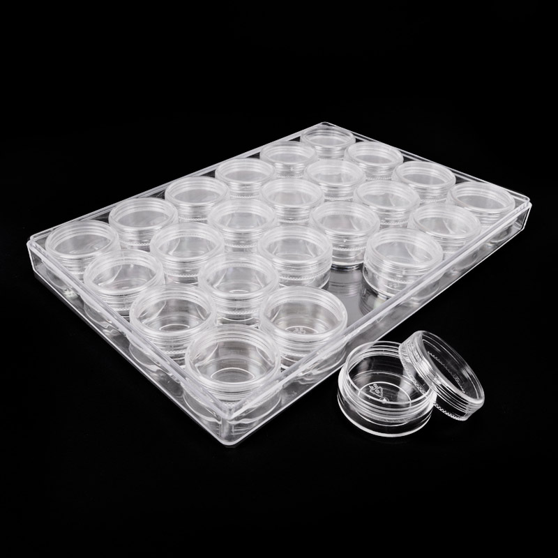 Органайзер з контейнерами для зберігання 4х2 см, 24х16х3 см (INS-056022)