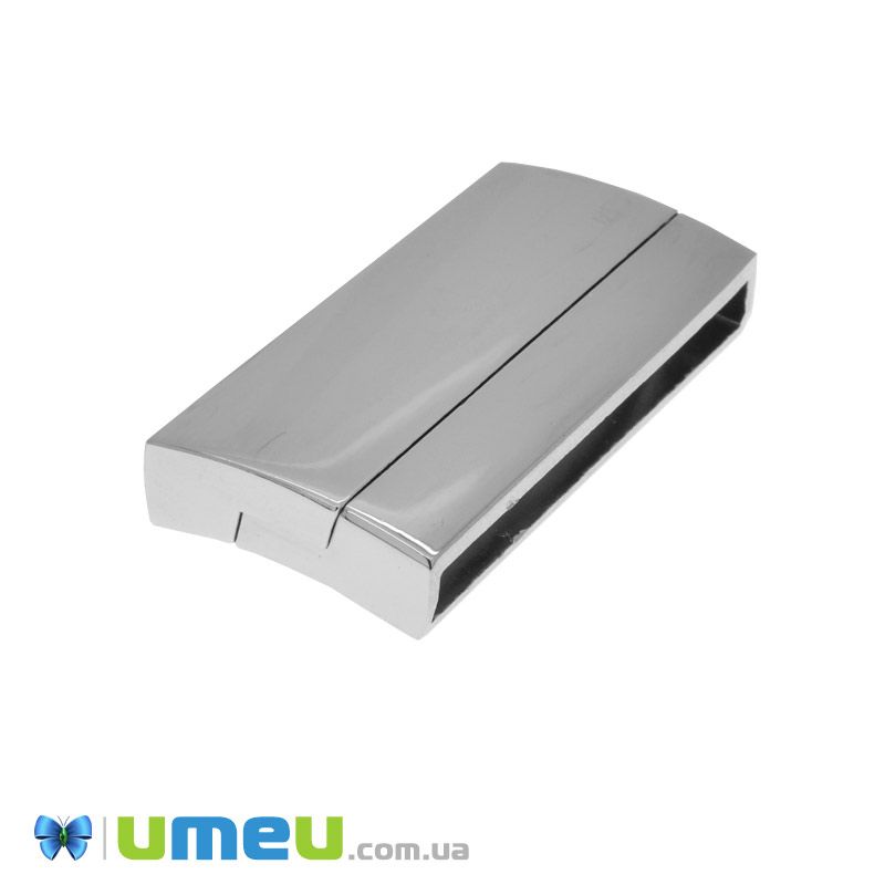 Замок магнітний, Темне срібло, 41,5 х20х6, 5 мм (ZAM-047259)