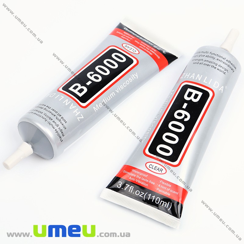 Клей B6000 для страз (з голкою), 110 мл (INS-022898)