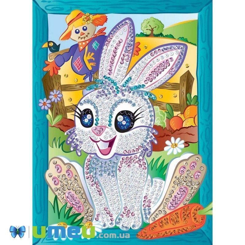 Набор для творчества Sequin Art SMOOGLES Зайчик (DIF-043429)
