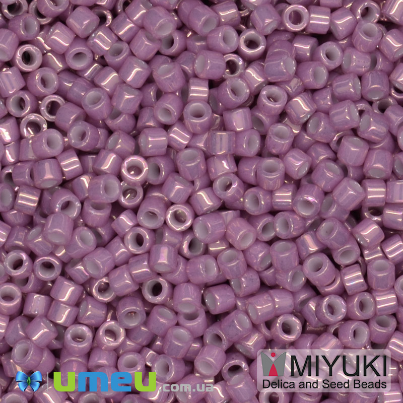 Бісер японський Miyuki Delica 11/0 DB253, Бузковий (BIS-045257)