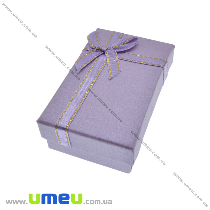 Подарункова коробочка Прямокутна, 8х5х2,8 см, Бузкова (UPK-035784)