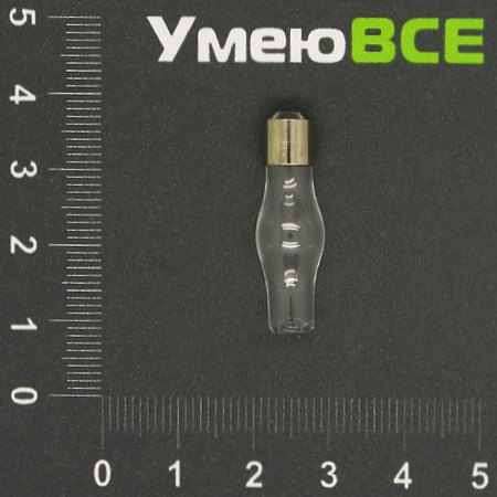 Стеклянная баночка с винтом, Прозрачная, 29х9 мм (DIF-006714)