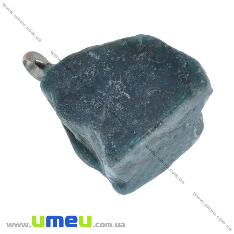 Підвіска з натурального каменю Апатит, 36х23х18 мм (POD-014420)
