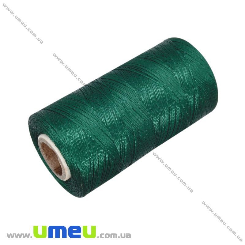 Нитки шовкові Doli, Смарагдові бліді 3877, 500 м (MUL-022699)