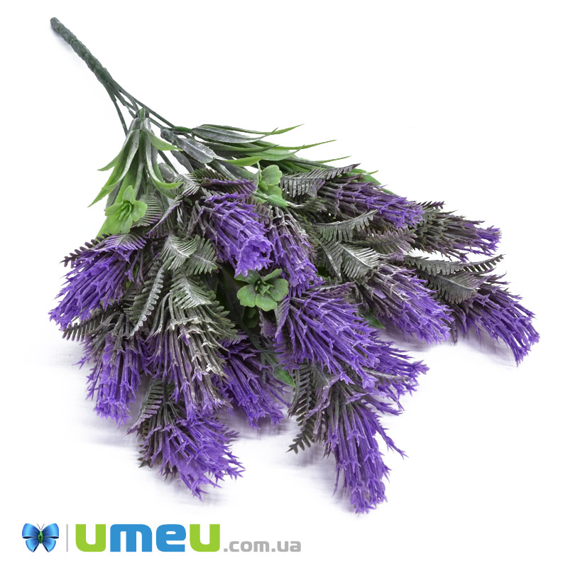 Гілка декоративна, Колючка, 37 см, Бузкова (DIF-048275)