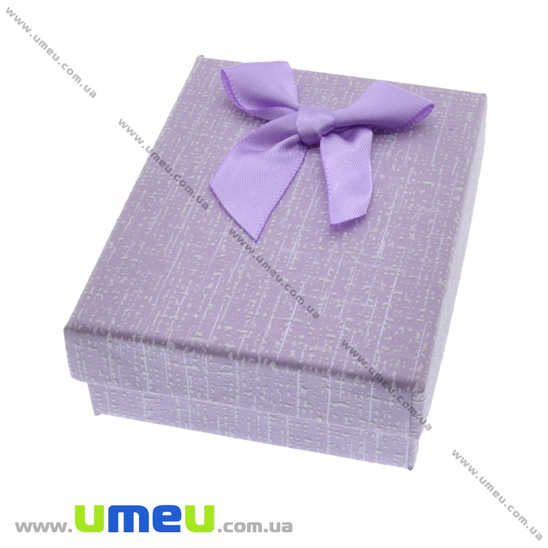 Подарункова коробочка Прямокутна, 9х7х3 см, Бузкова (UPK-035929)