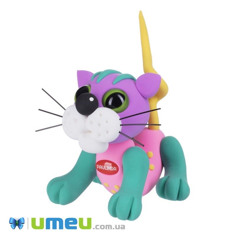 Маса для ліплення Paulinda Super Dough 3в1 Кошенята (DIF-043565)