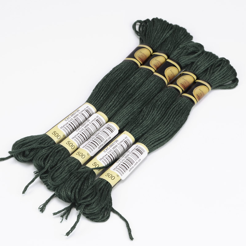 Муліне CXC 0500 Синьо-зелений, оч.т. (CXC-050138)