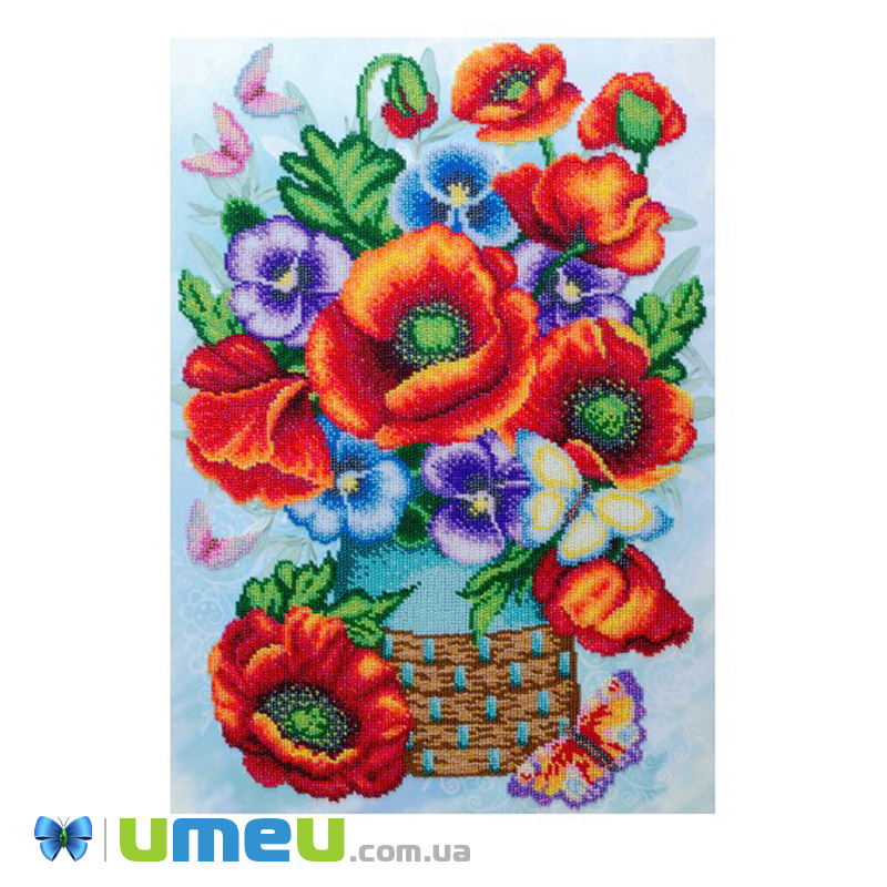 Схема для виш. бісером VDV, Квіткова феєрія Т-1103, 32х45 см (SXM-027879)