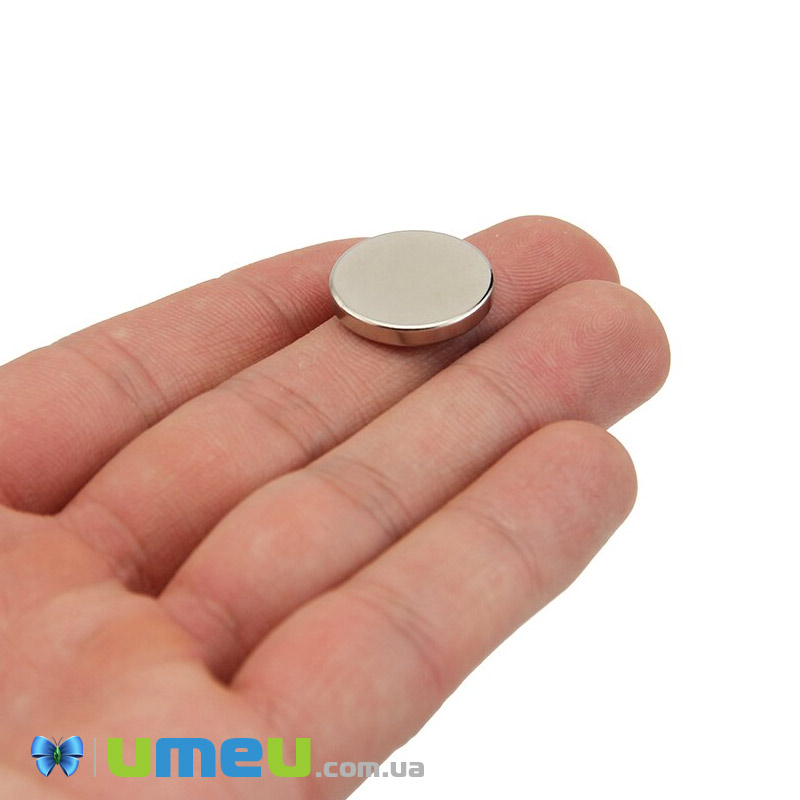 Магніт неодимовий для брошок Круглий, 18х2,7 мм (OSN-039341)