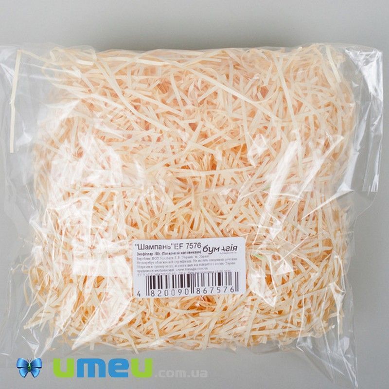 Экофиллер (бумажный наполнитель), Кремовый (DIF-044393)