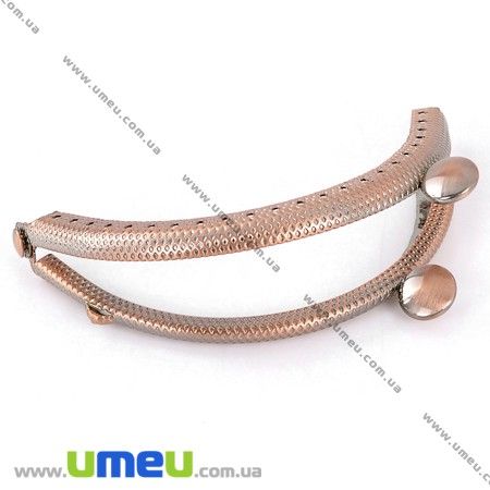 Фермуар металевий, Мідь, 8,5х5,5 см (BAG-007338)