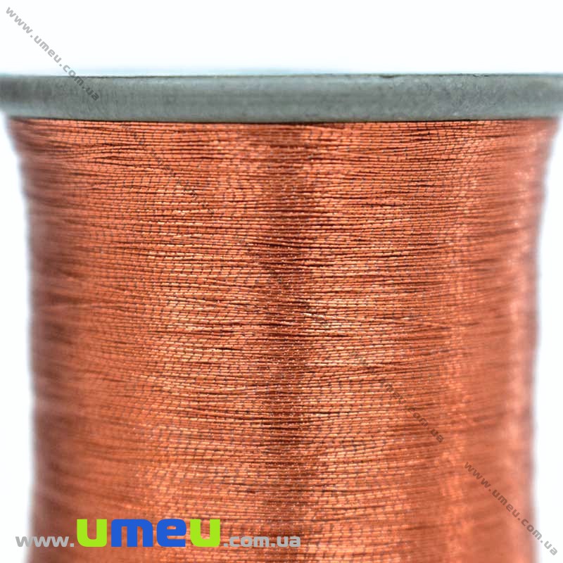 Нитки металізовані 0,1 мм, Помаранчева (KNT-028177)