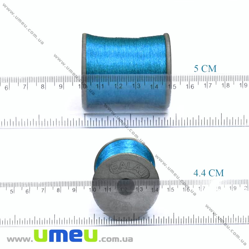 Нитки металізовані 0,1 мм, Синя (KNT-028183)