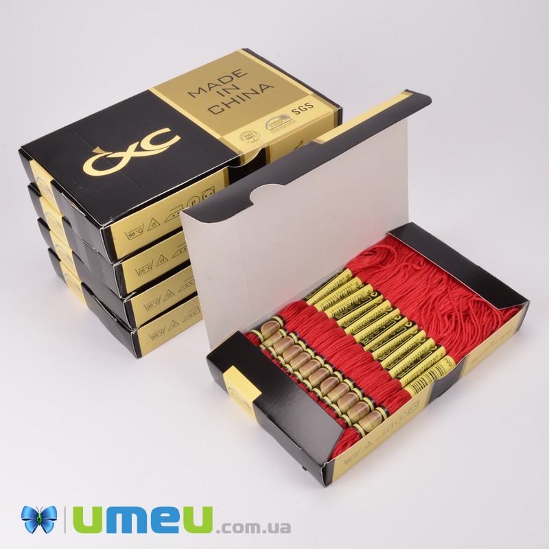 Муліне CXC 0666 Різдвяний червоний, яскравий (CXC-050184)