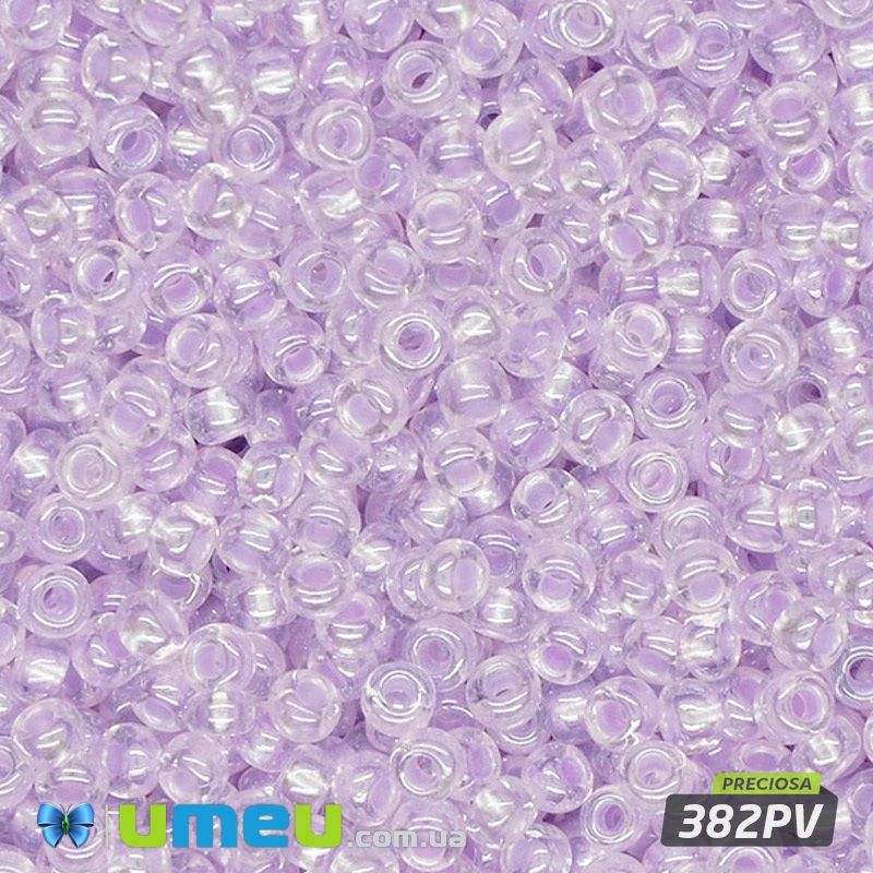 Бісер чеський №731/382PV, Бузковий, Глазурований, 10/0 (BIS-043908)