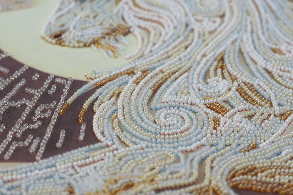 Набір для вишивання бісером на полотні Абрис Арт, Аслан, 43х31 см (SXM-024894)