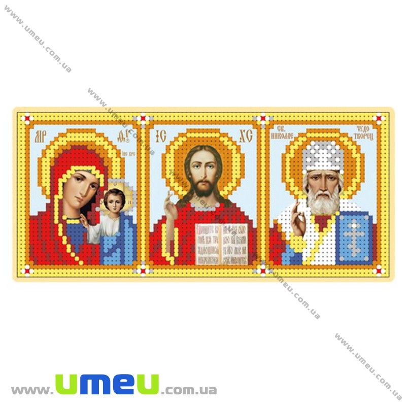 Схема для виш. бісером VDV, Ікона Іконостас Т-964, 18х8 см (SXM-029427)