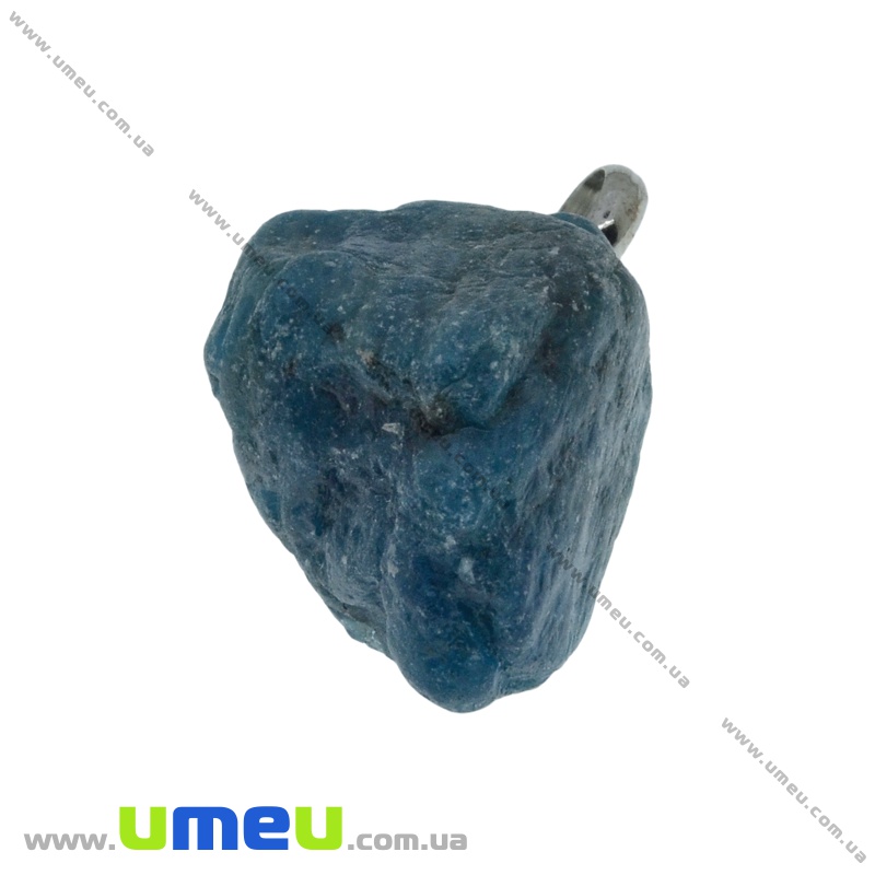 Подвеска из натурального камня Апатит, 32х21х18 мм (POD-012007)