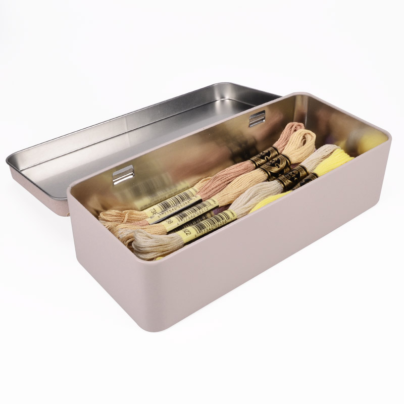 Органайзер металлический для мулине DMC, 18х8х4,5 cм, Бежевый (INS-053136)