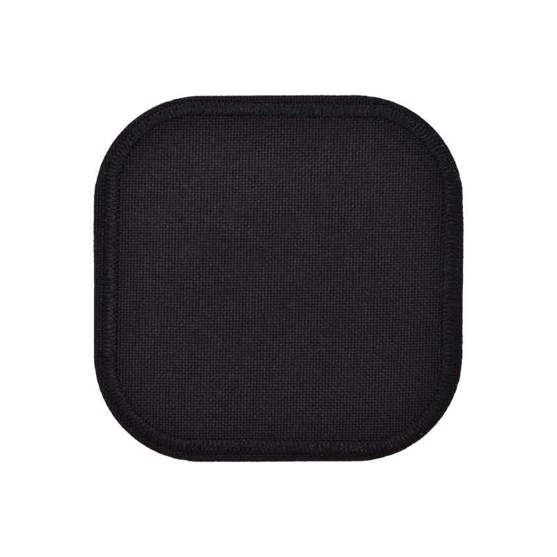 Термоаплікація Квадратна, 6х6 см, Чорна (APL-053366)