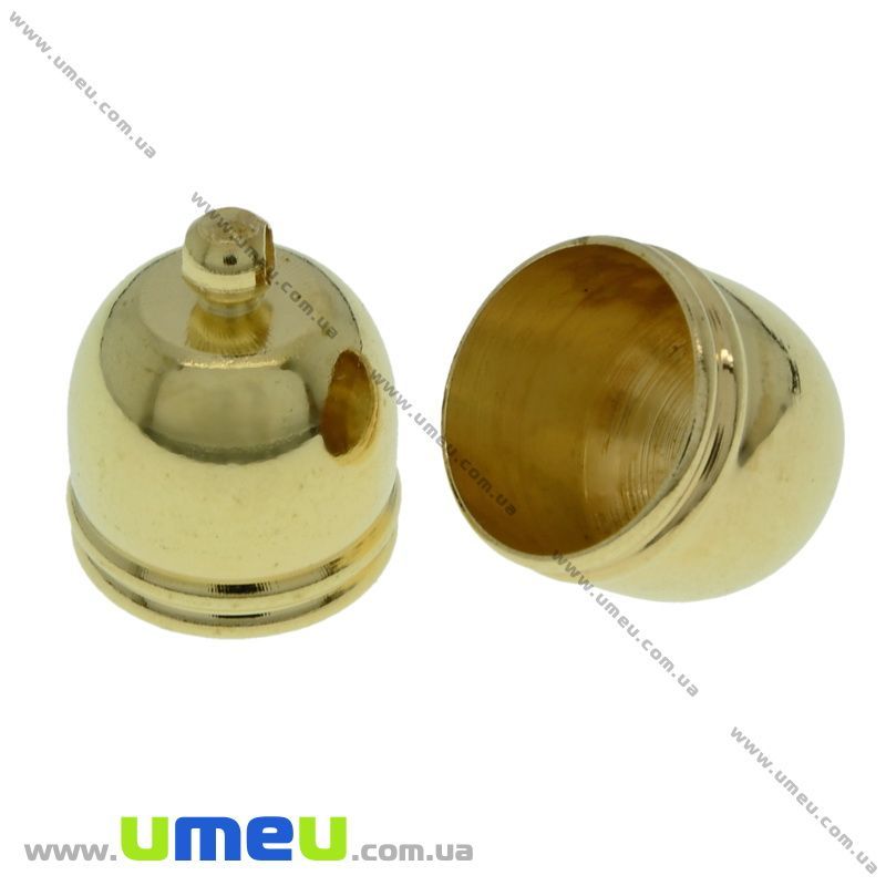 Ковпачок металевий, 12х10 мм, Золото (OBN-022826)