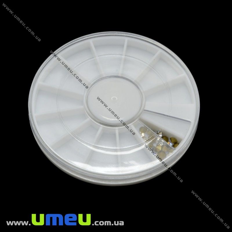 Органайзер для хранения страз на 12 ячеек, 6х0,8 cм (INS-011664)