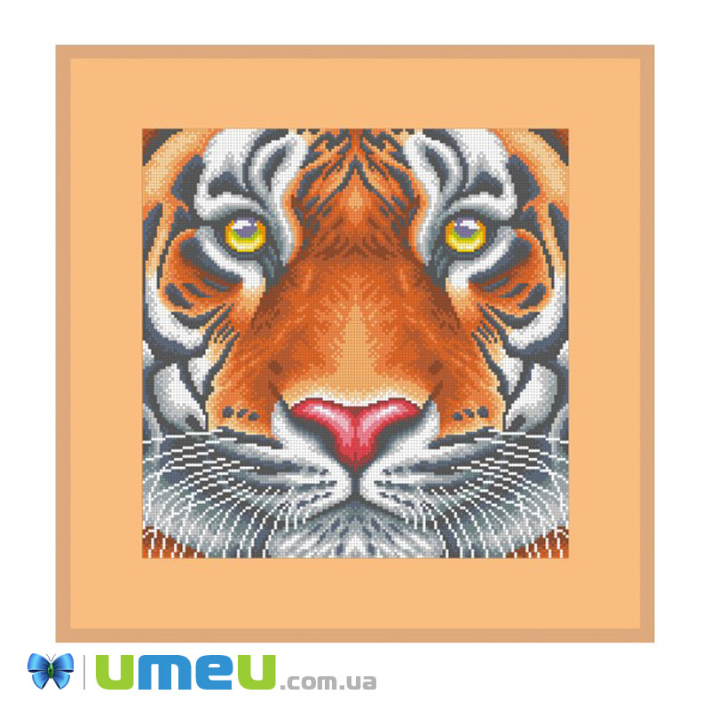 Схема для виш. бісером VDV, Тигр Т-1196, 40х40 см (SXM-027873)