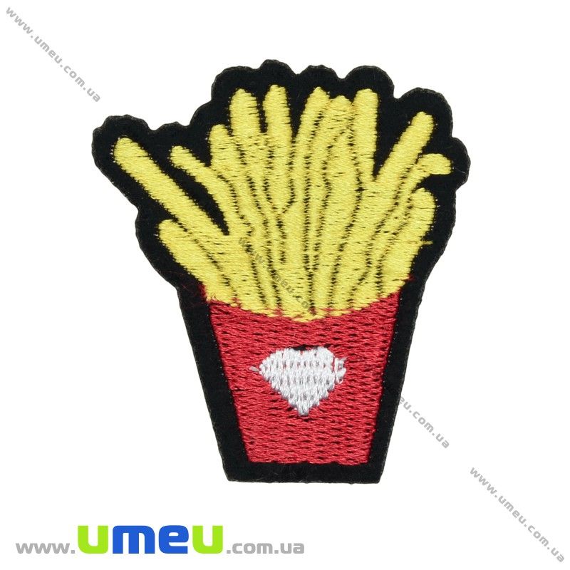 Термоаплікація Картопля Фрі, 5х4,5 см (APL-027095)