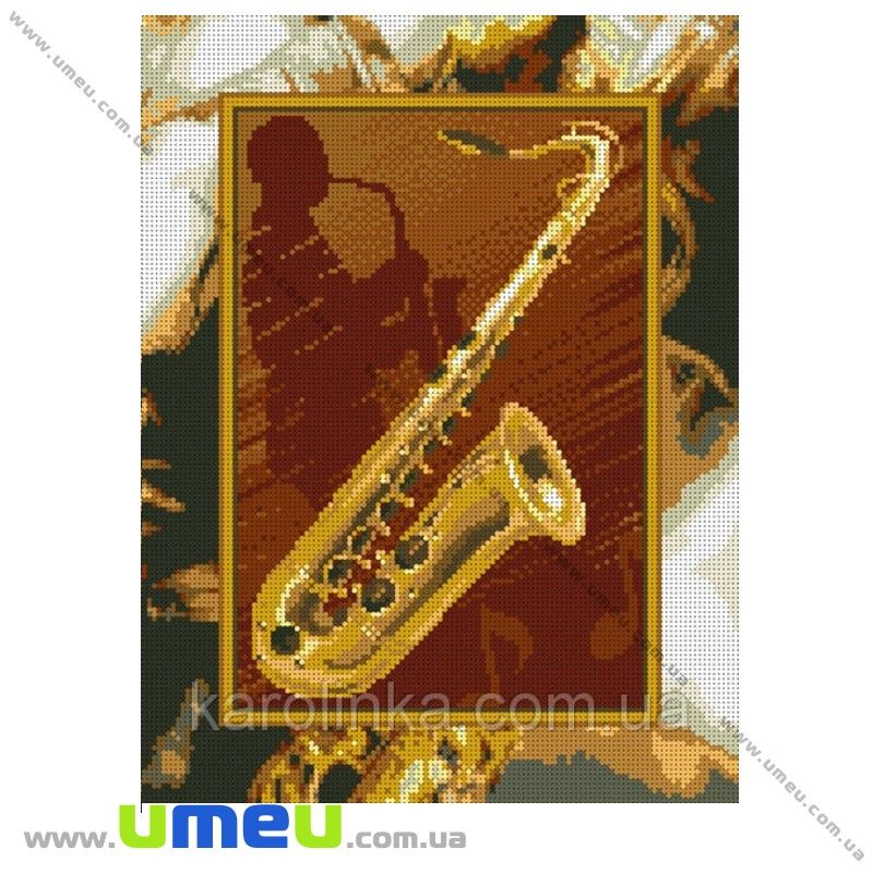 Схема для виш. бісером Каролінка, Саксофон, 35х27 см (SXM-027904)