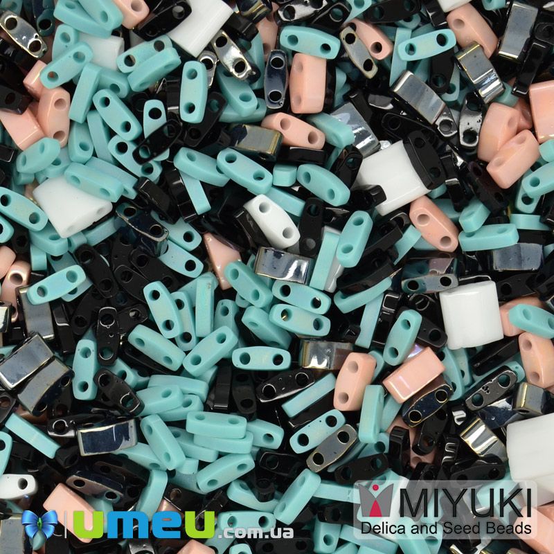 Бісер японський Miyuki TILA №mix12, Різнокольоровий (BIS-046099)