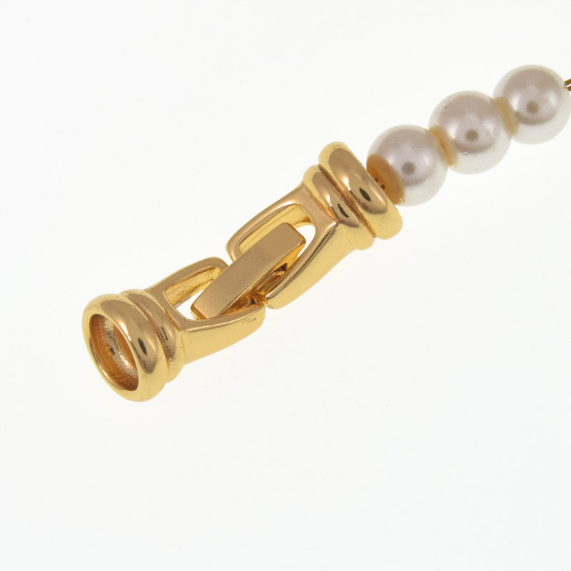 Застёжка, 28х9 мм, Латунь с покрытием 18 kt (ZAM-060870)