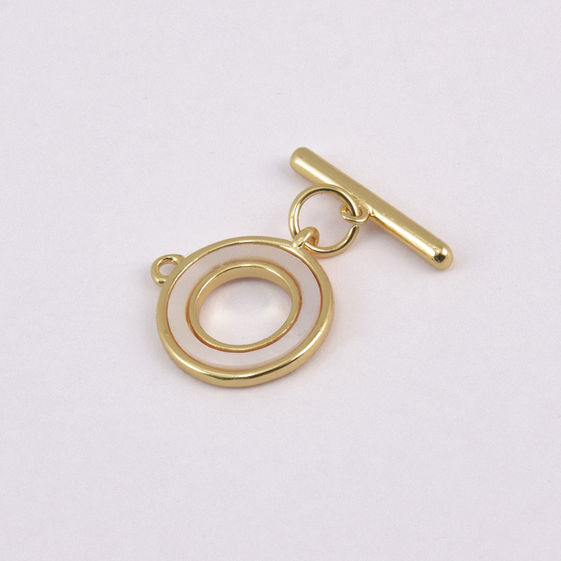 Тогл, 16х15 мм, Латунь з покриттям 14 kt (ZAM-058458)