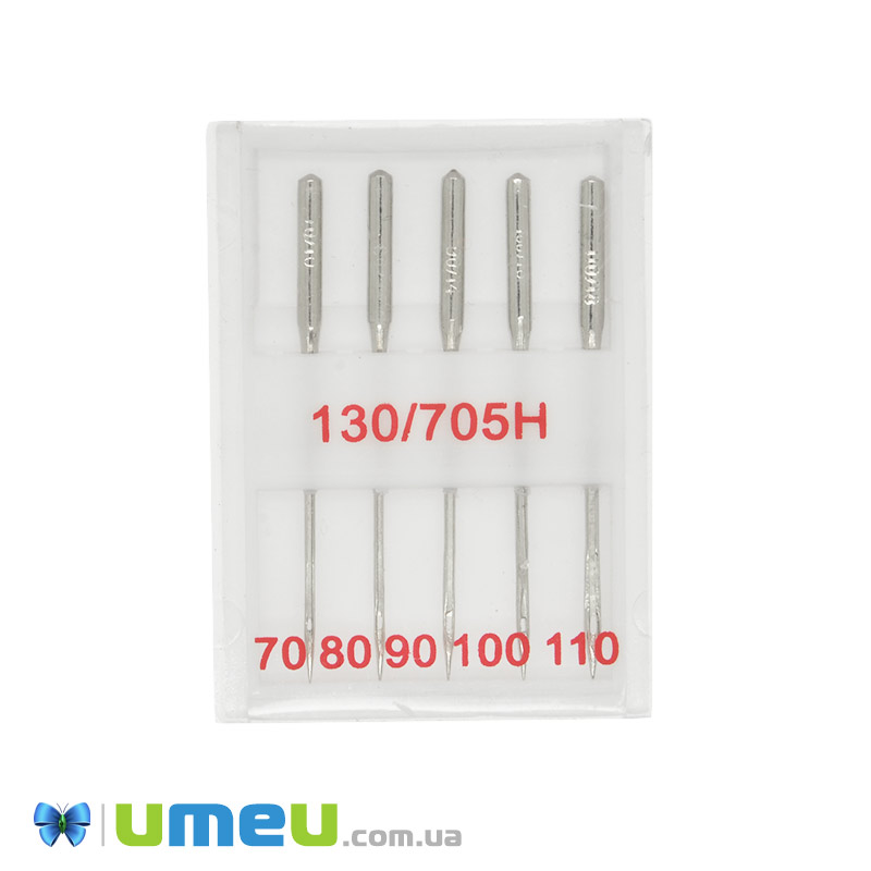 Голки універсальні MIX для побутових швейних машин, 5 шт (SEW-043746)