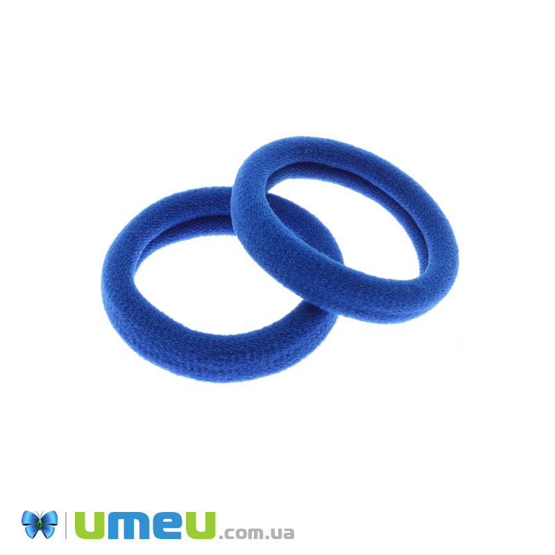 Резинка для волосся мікрофібра, 40 мм, Синя (OSN-041648)