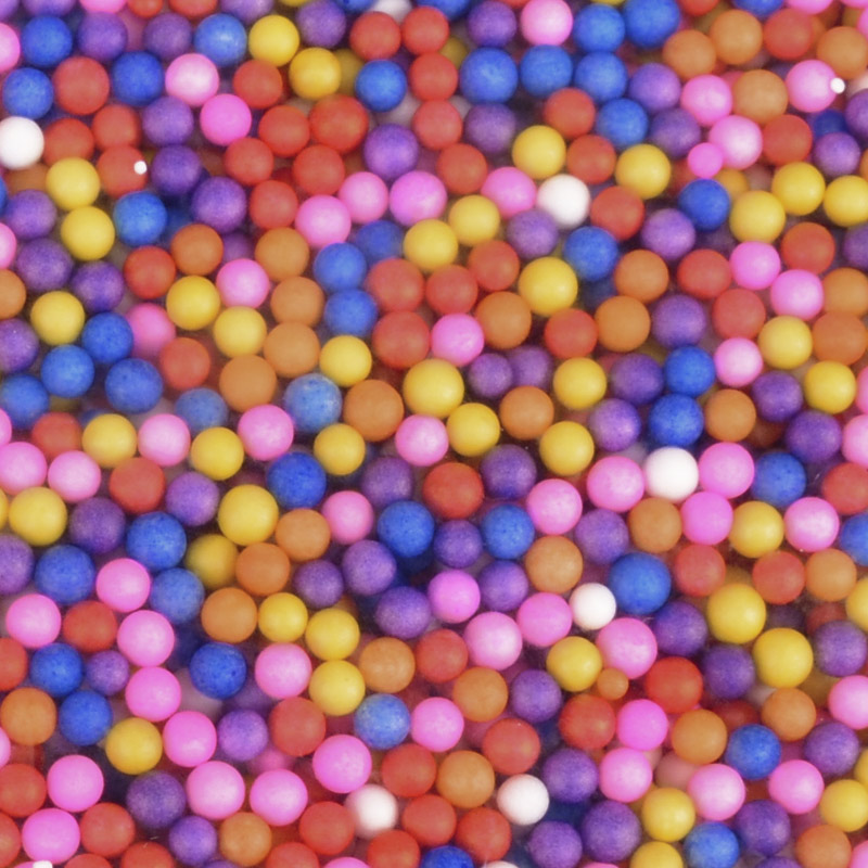 Наповнювач (пінопластові кульки 3-4 мм), Різнокольоровий (DEC-056501)