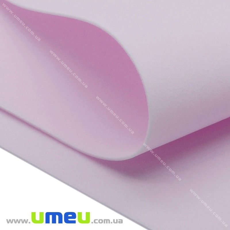 Фоаміран (Іран), 10х15 см, 008 Рожевий світлий (FOM-013274)