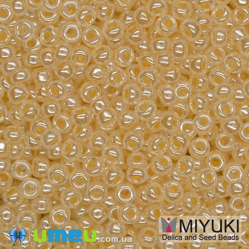 Бісер японський Miyuki круглий RR 11/0 №516, Бежевий (BIS-045630)