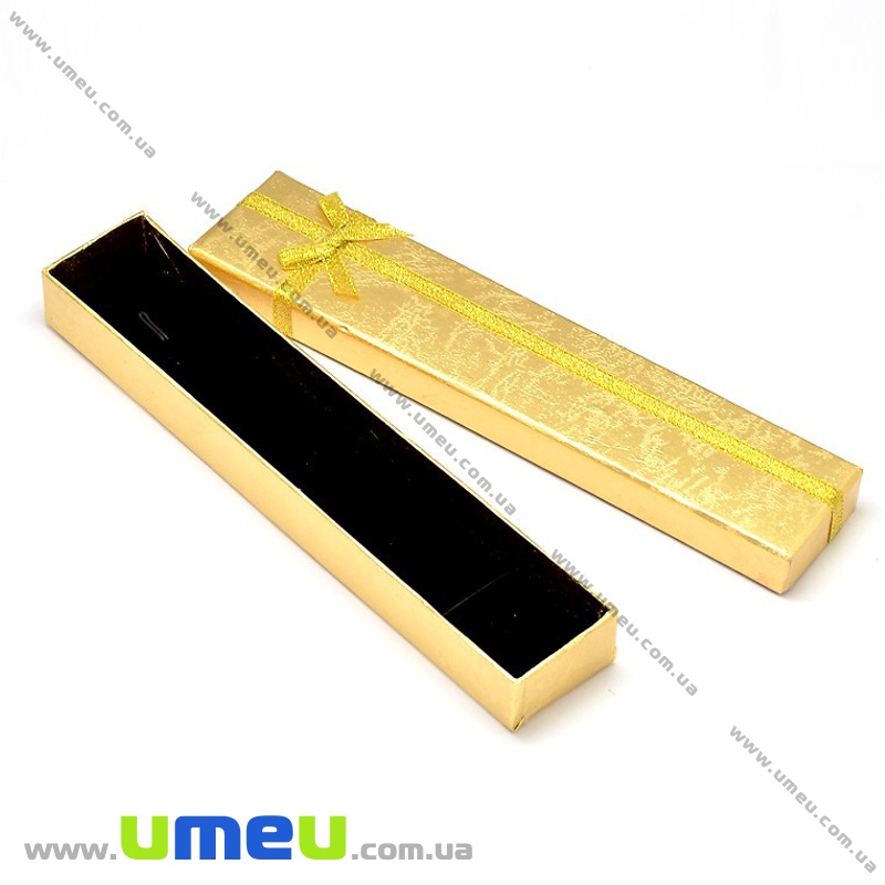 Подарункова коробочка Прямокутна, 20х4х2,4 см, Чорна (UPK-035281)