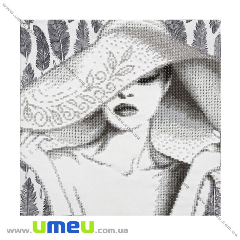 Набір для вишивання бісером VDV, Леді ТН-847, 26х26 см (SXM-032014)