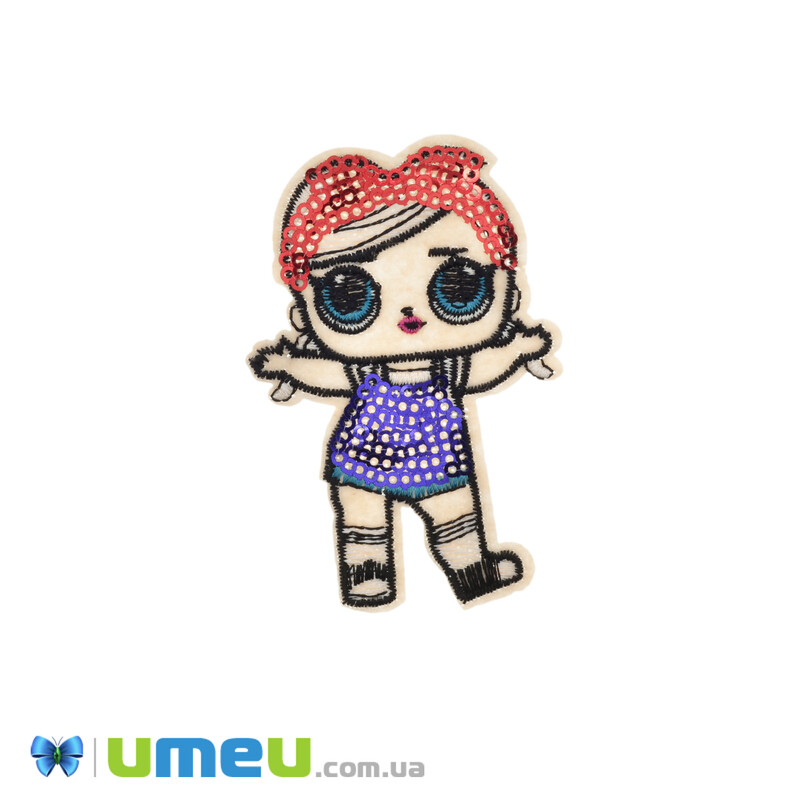 Термоаплікація Лялька LOL, 8х6 см (APL-042422)