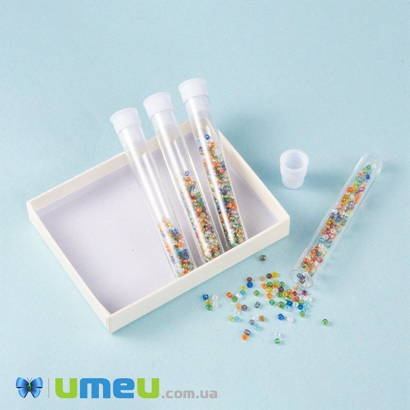 Колба пластиковая для хранения, 8,5х1,2 cм (INS-040325)