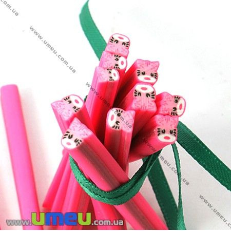 Паличка FIMO Котик рожевий, 50 мм (DIF-003553)