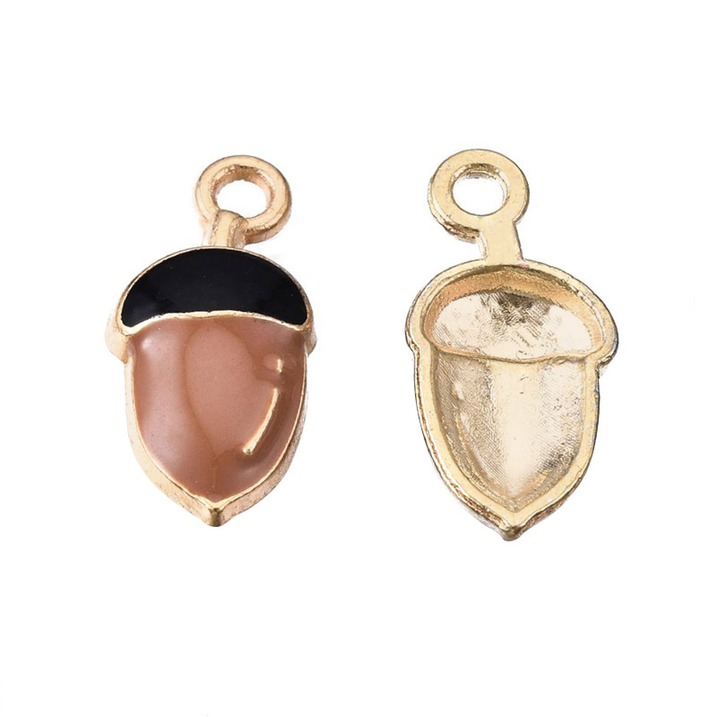 Підвіска метал. Жолудь, 17х8 мм, Золото (POD-053659)